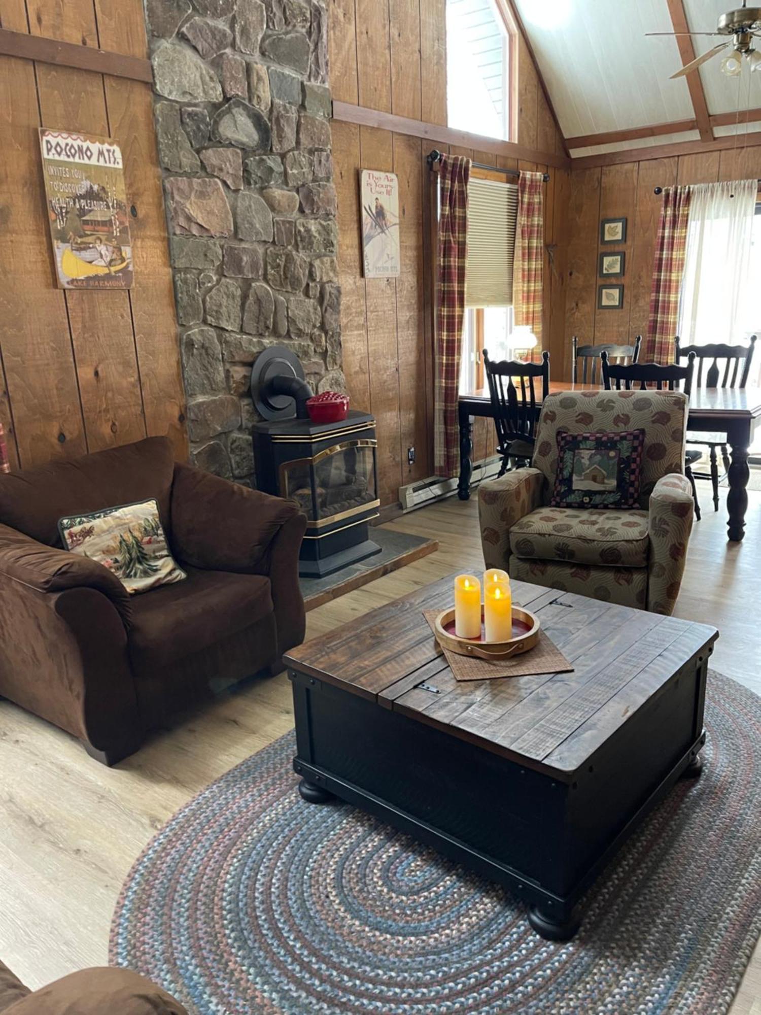 Pocono Mountain View Lake House In Лейк Хармъни Екстериор снимка