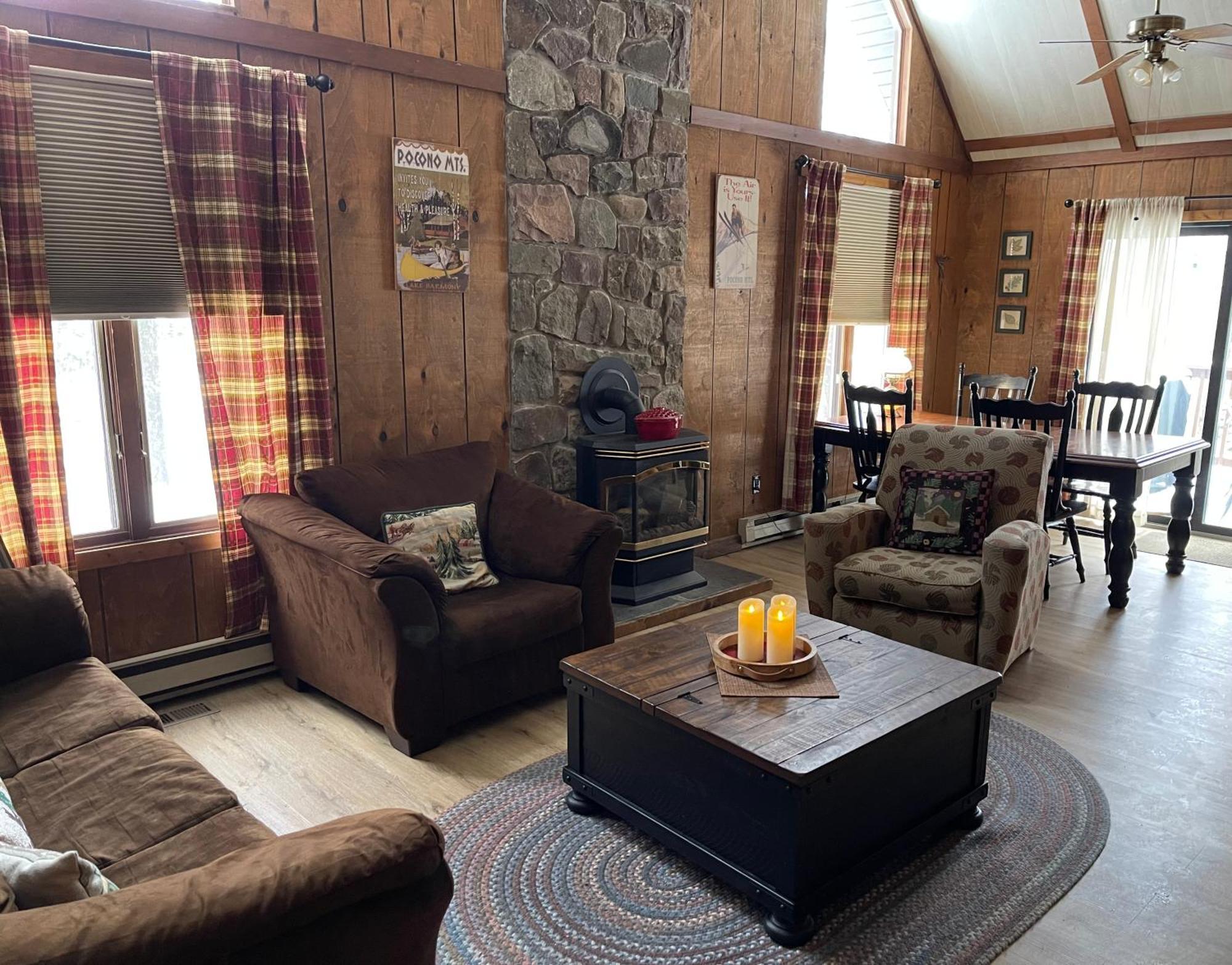Pocono Mountain View Lake House In Лейк Хармъни Екстериор снимка