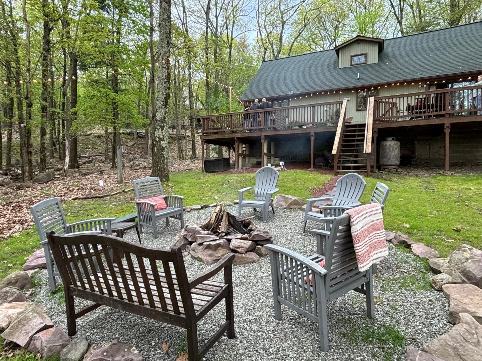 Pocono Mountain View Lake House In Лейк Хармъни Екстериор снимка
